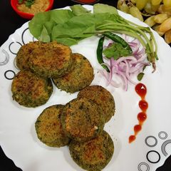 A picture of Hara bhara Kabab.