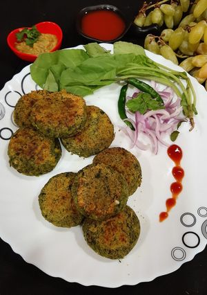 A picture of Hara bhara Kabab.