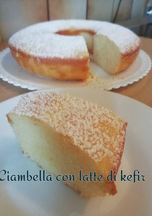 Foto di Ciambella gluten free con Latte di kefir aromatizzata al limone
