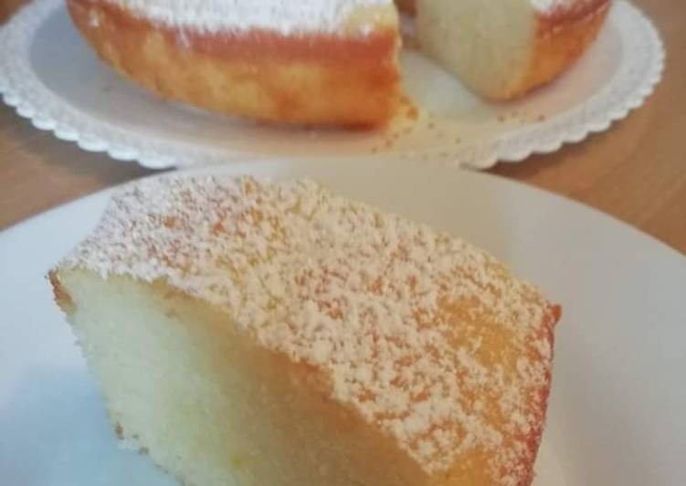 Ciambella gluten free con Latte di kefir aromatizzata al limone