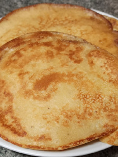 Una foto de Crepes de plátano