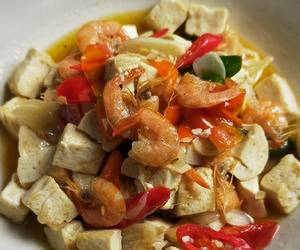 Resep mudah Tumis udang tahu sederhana Enak Sederhana