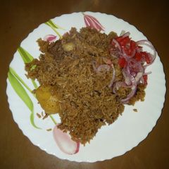 A picture of Beef Pilau.