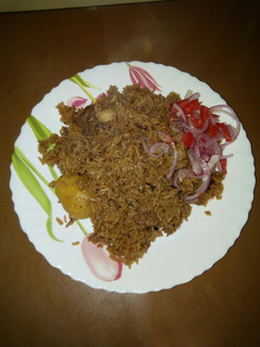 A picture of Beef Pilau.