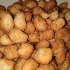 A picture of Coconut chinchin.