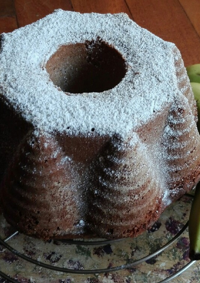 Una foto de Budín de bananas y azúcar negra