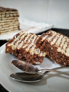 Una foto de Turrón de avena