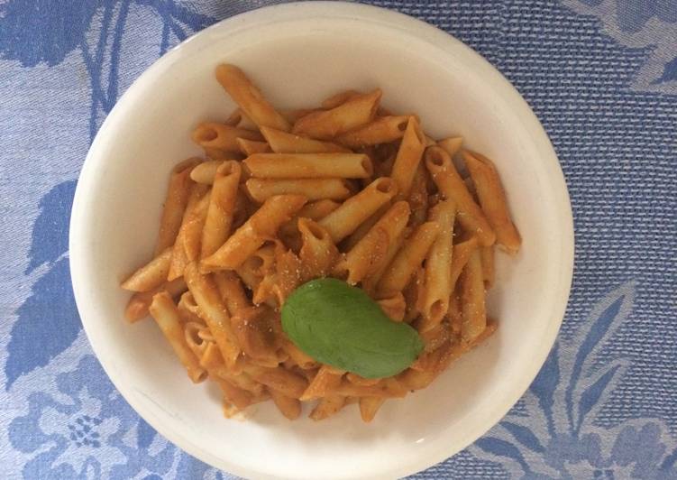 Ricetta Pasta Con Sugo Di Melanzane Con Bimby Di Kater Pillar Cookpad