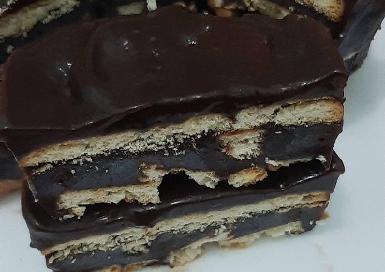 Biskuit coklat milo