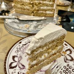 A picture of Mandel Torte (Almond Cake).