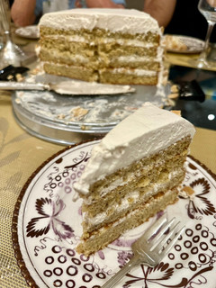 A picture of Mandel Torte (Almond Cake).