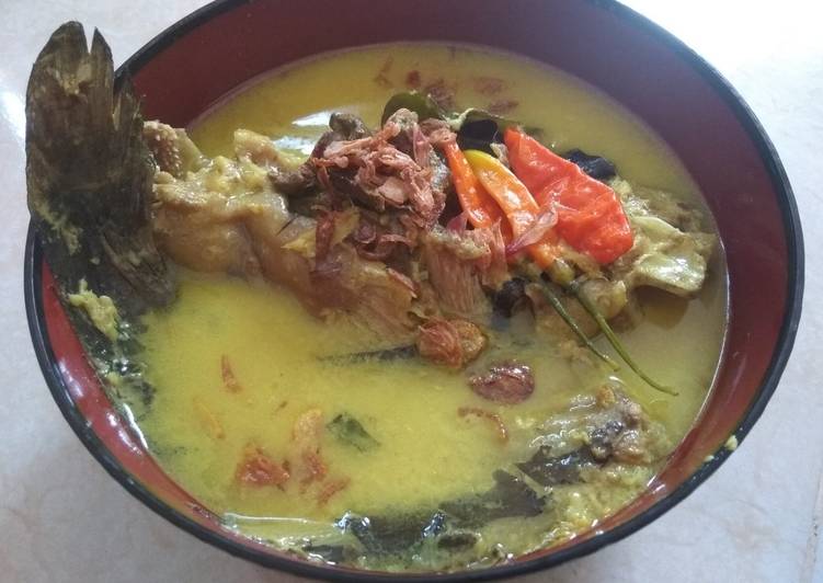 Cara membuat Gulai Kepala Ikan Sembilang yang enak Untuk Jualan