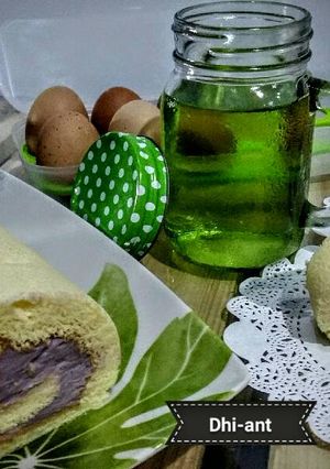 Foto resep Bolu gulung dari tepung beras hanya 3 bahan saja