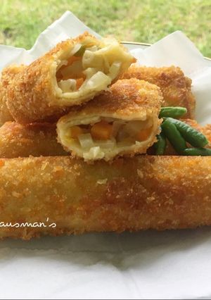 Foto resep Risoles Isi Sayuran (Kentang & Wortel)
