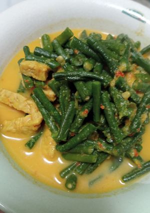 Foto resep Gulai kacang panjang