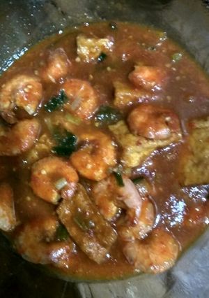 Foto resep Udang saos padang rumahan