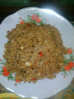 Foto resep Nasi goreng sosis sederhana