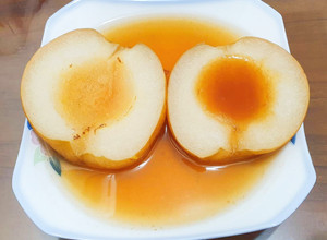 蜂蜜雪梨止咳偏方 的食譜成品照片