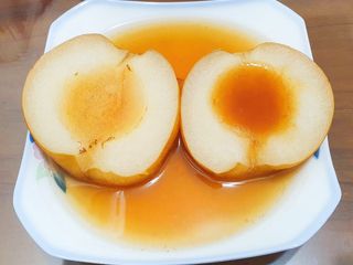 蜂蜜雪梨止咳偏方