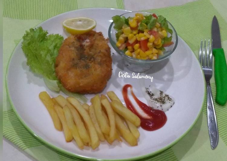 Resep Chicken Cordon Bleu, Enak Banget