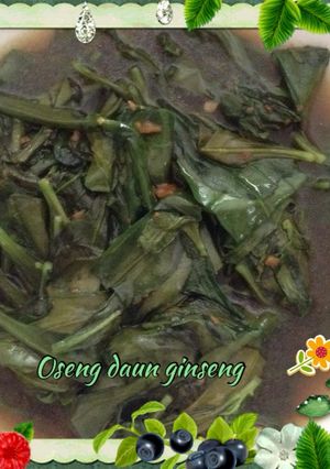 Foto resep Oseng Daun Ginseng 🌿🌿