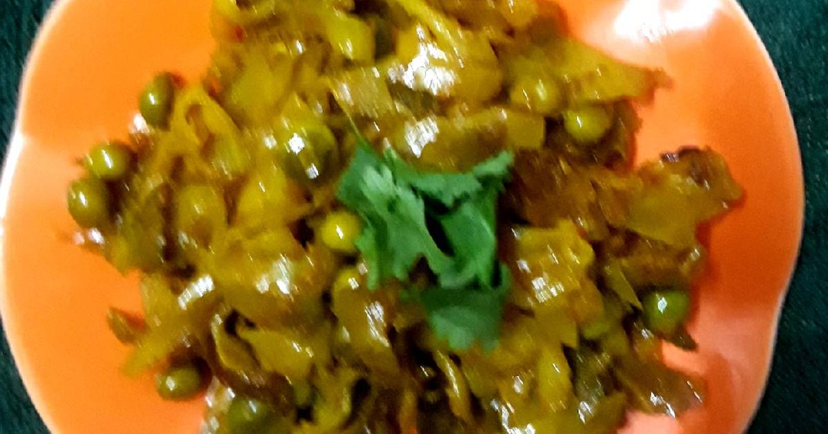 Matar bandhgobhi Recipe by InderpalKaur - Cookpad