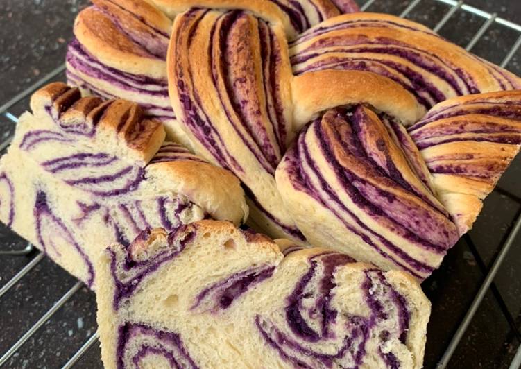 Purple Sweet Potato Bread 🍠