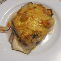 Una foto de Lasaña de berenjena