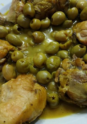 صورة لوصفة زيتون بالدجاج