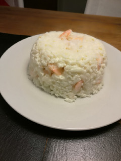Una foto de Risotto de Camarones