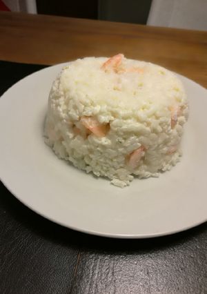 Una foto de Risotto de Camarones