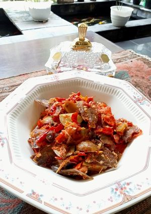 Foto resep Sambalado jengkol ikan sapeh