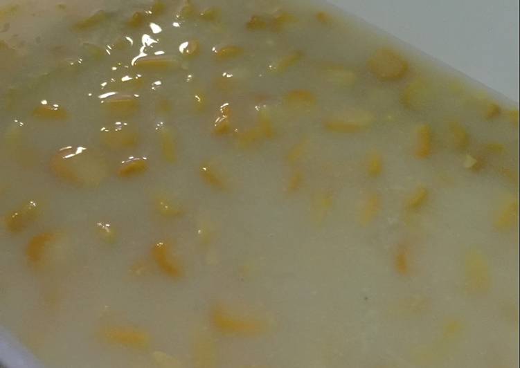 Bubur jagung manis sederhana