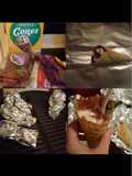 Strawberry & chocolate cones