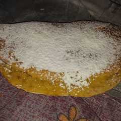 Una foto de Waffles de avena y limón