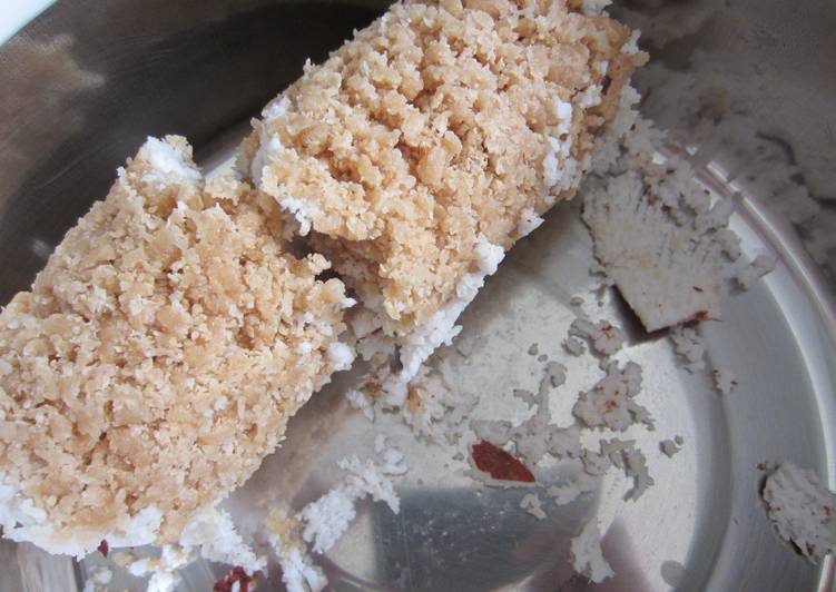 Steamed wheat funnel cake