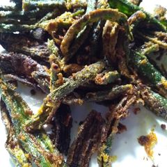 A picture of Crispy lady's fingers.