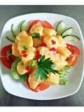 Potato Salad with Dressing Chilli Mayo