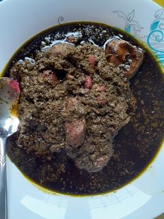 عکسی از دستور قرمه سبزی