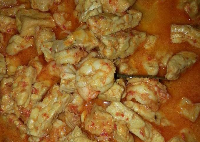 Resep Gulai Udang Tahu Tempe oleh Zulaika Daningtyas Cookpad