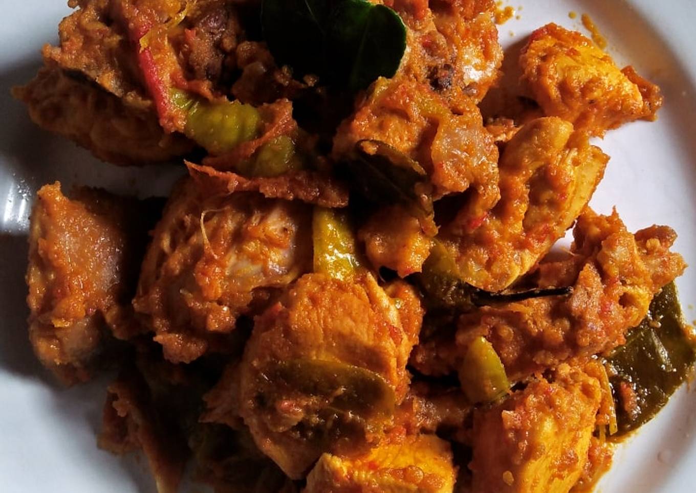 Ayam rica rica cabe ijo