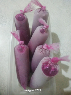 Foto resep 689. Es Lilin Buah Naga Yogurt
