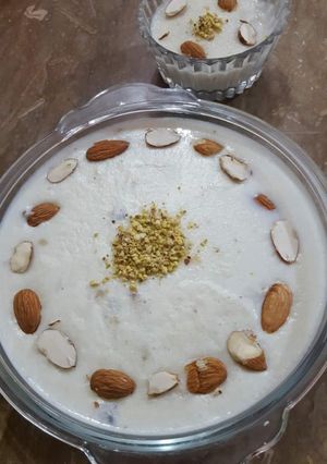 A picture of Rice kheer.