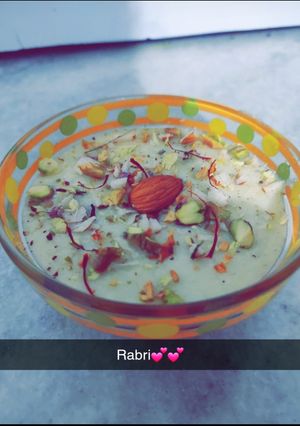 A picture of Rabri.