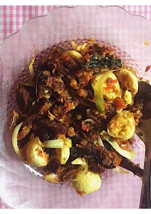 Foto resep Cakalang rica telur puyuh