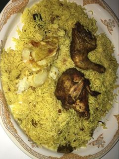 صورة لوصفة مندي الدجاج بالفرن