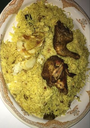 صورة لوصفة مندي الدجاج بالفرن