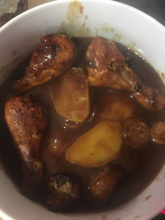 Una foto de Muslitos barbacoa🍗