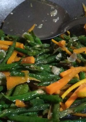 Foto resep Oseng kacang panjang wortel