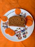 Budín de zanahoria con harina integral, azúcar mascabo y canela 🥕 sin balanza